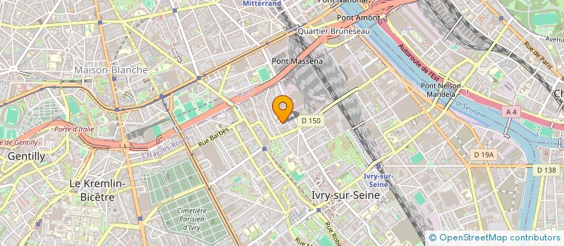 localisation de l'entreprise MONSIEUR IVAN BABII  IVRY-SUR-SEINE