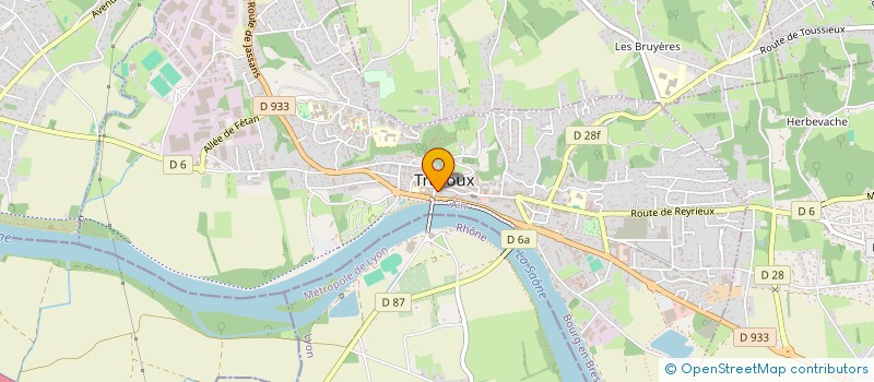 localisation de l'entreprise MONSIEUR IVAN BACALIUC à TREVOUX