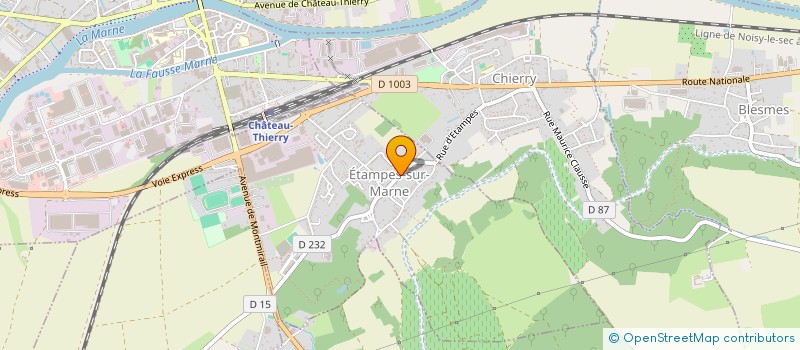 localisation de l'entreprise MONSIEUR IVAN BALAN  ETAMPES-SUR-MARNE