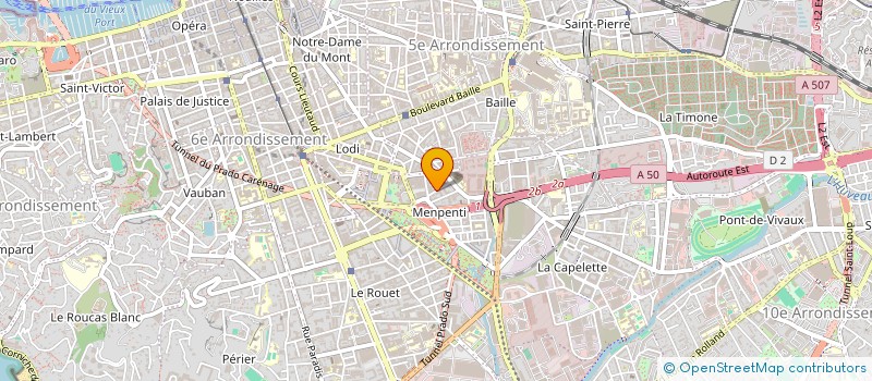 localisation de l'entreprise MONSIEUR IVAN BALTADZHIEV à MARSEILLE