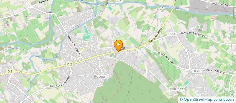 localisation de l'entreprise MONSIEUR IVAN BILLAC  ROBION