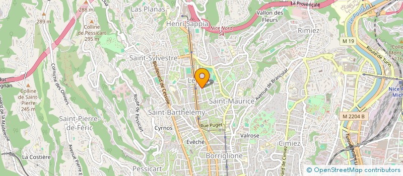 localisation de l'entreprise MONSIEUR IVAN BITOUN à NICE
