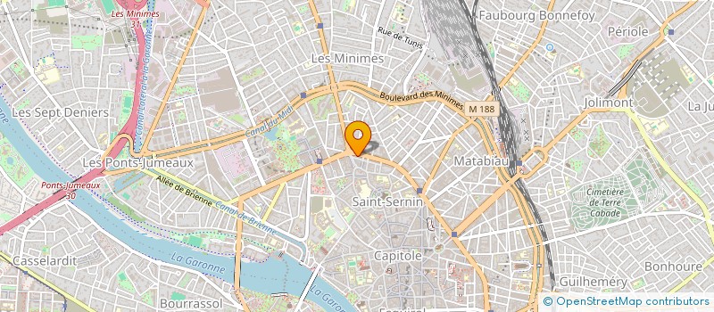 localisation de l'entreprise MONSIEUR IVAN BOISSIERES  TOULOUSE