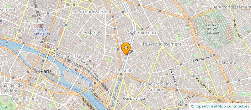 localisation de l'entreprise MONSIEUR IVAN BOULE  PARIS