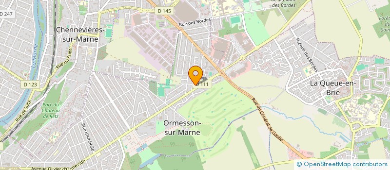 localisation de l'entreprise MONSIEUR IVAN BUIUCLI à ORMESSON-SUR-MARNE
