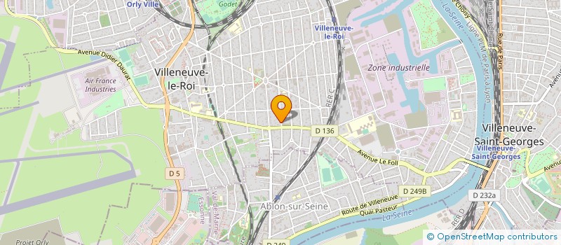 localisation de l'entreprise MONSIEUR IVAN BURLAC à VILLENEUVE-LE-ROI
