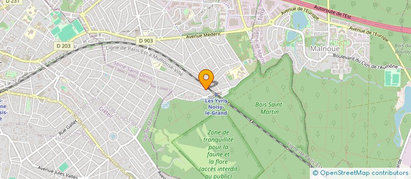 localisation de l'entreprise MONSIEUR IVAN CARAMAN  NOISY-LE-GRAND