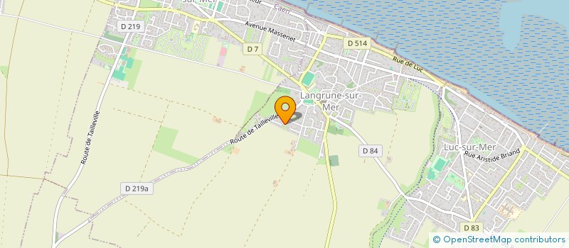 localisation de l'entreprise MONSIEUR IVAN CHOSSE  LANGRUNE-SUR-MER