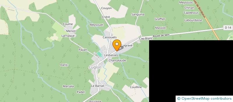 localisation de l'entreprise MONSIEUR IVAN CHPILEV  LUGLON