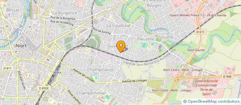 localisation de l'entreprise MONSIEUR IVAN CIGANEK à NIORT