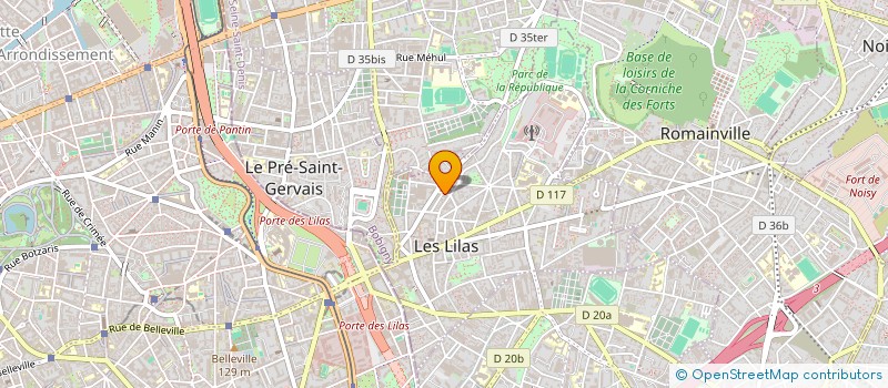 localisation de l'entreprise MONSIEUR IVAN CLOUET à LES LILAS
