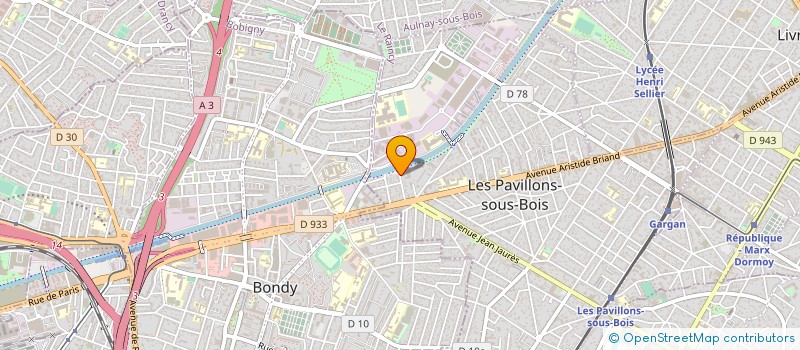 localisation de l'entreprise MONSIEUR IVAN COJOCARI  LES PAVILLONS-SOUS-BOIS