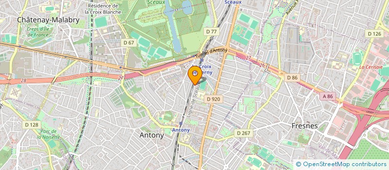 localisation de l'entreprise MONSIEUR IVAN CORDOBA SANCHEZ à ANTONY