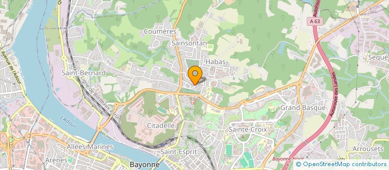 localisation de l'entreprise MONSIEUR IVAN DA SILVA  BAYONNE