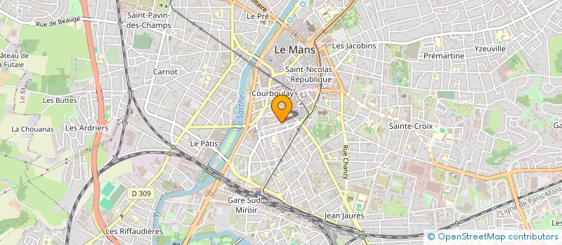 localisation de l'entreprise MONSIEUR IVAN DAFNIET à LE MANS