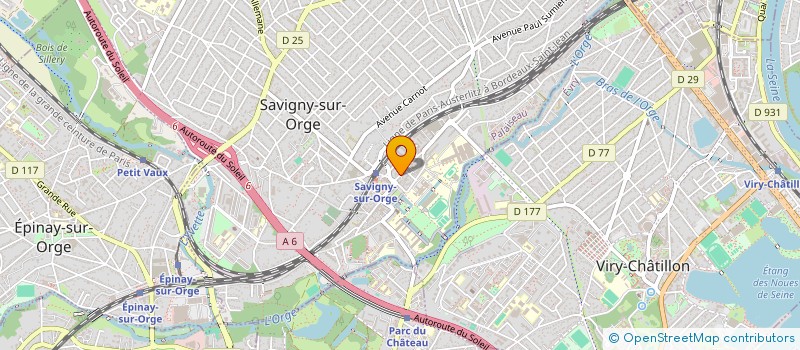 localisation de l'entreprise MONSIEUR IVAN DENDEA  SAVIGNY-SUR-ORGE