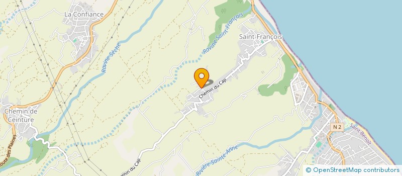 localisation de l'entreprise MONSIEUR IVAN DORVAL à SAINT-BENOIT