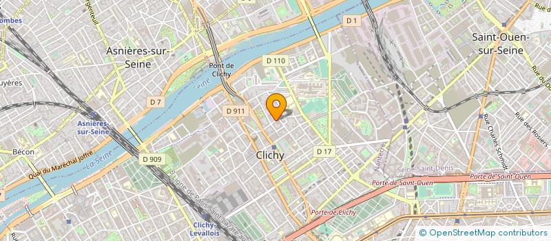 localisation de l'entreprise MONSIEUR IVAN DRAGADZE à CLICHY