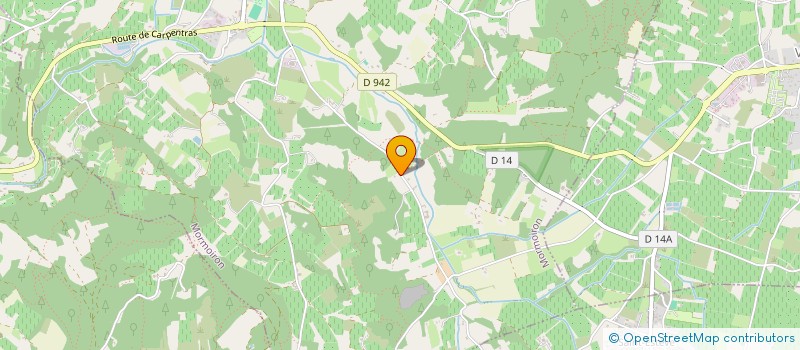 localisation de l'entreprise MONSIEUR IVAN DRUJON  MORMOIRON