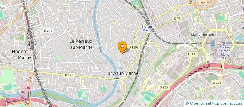 localisation de l'entreprise MONSIEUR IVAN ESAN  BRY-SUR-MARNE