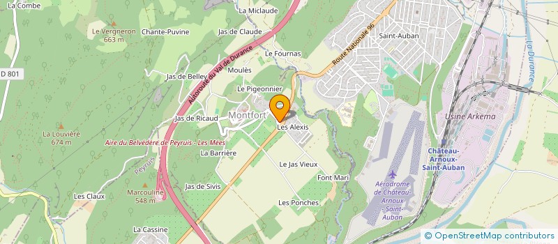 localisation de l'entreprise MONSIEUR IVAN FLORES à CHATEAU-ARNOUX-SAINT-AUBAN