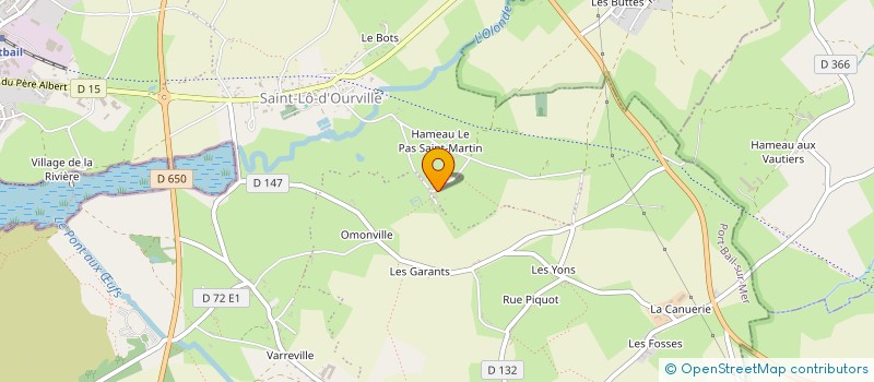 localisation de l'entreprise MONSIEUR IVAN FOLLIOT  PORT-BAIL-SUR-MER