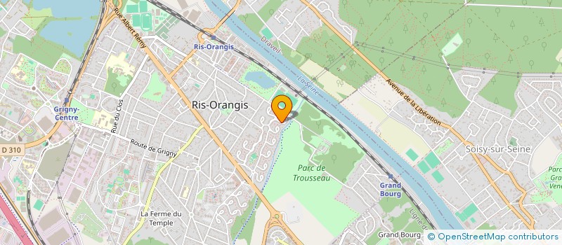 localisation de l'entreprise MONSIEUR IVAN FRANTUZ à RIS-ORANGIS