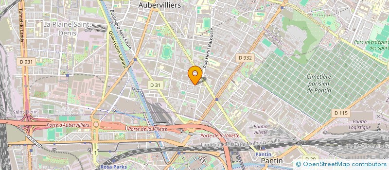 localisation de l'entreprise MONSIEUR IVAN FRASINIUC à AUBERVILLIERS
