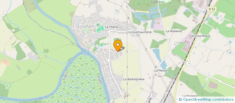 localisation de l'entreprise MONSIEUR IVAN GALINDO RODRIGUEZ  ECOUFLANT