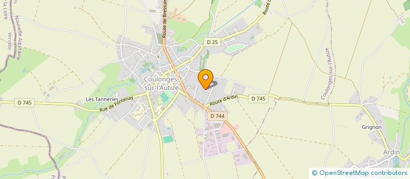 localisation de l'entreprise MONSIEUR IVAN GALLIEZ  COULONGES-SUR-L'AUTIZE