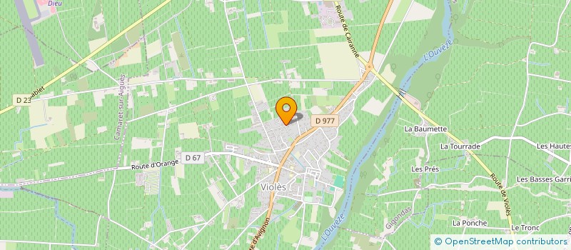 localisation de l'entreprise MONSIEUR IVAN GESTIN  VIOLES