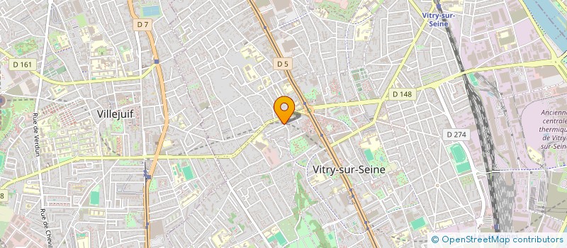 localisation de l'entreprise MONSIEUR IVAN GLIBICIUC  VITRY-SUR-SEINE