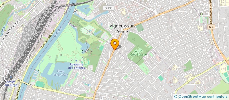 localisation de l'entreprise MONSIEUR IVAN GONCALVES SILVA à DRAVEIL