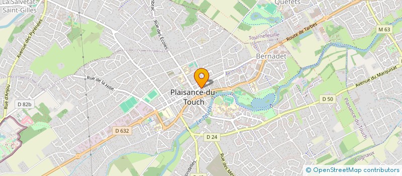 localisation de l'entreprise MONSIEUR IVAN GUITTARD à PLAISANCE-DU-TOUCH