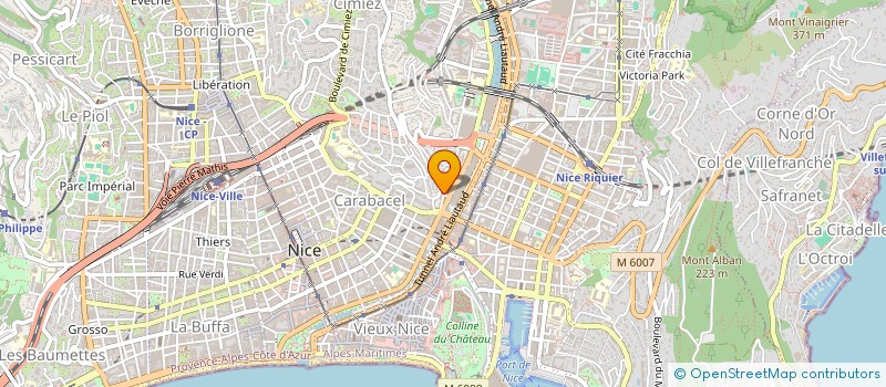 localisation de l'entreprise MONSIEUR IVAN HADJIEV à NICE