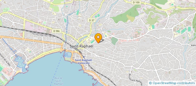 localisation de l'entreprise MONSIEUR IVAN HASHCHUK  SAINT-RAPHAEL