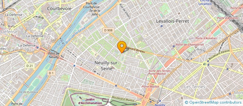 localisation de l'entreprise MONSIEUR IVAN IVAN CVIKLINSKI à NEUILLY-SUR-SEINE