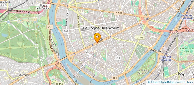 localisation de l'entreprise MONSIEUR IVAN IVANOV à BOULOGNE-BILLANCOURT