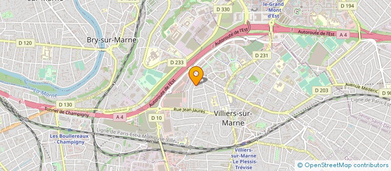 localisation de l'entreprise MONSIEUR IVAN JONJIC à VILLIERS-SUR-MARNE