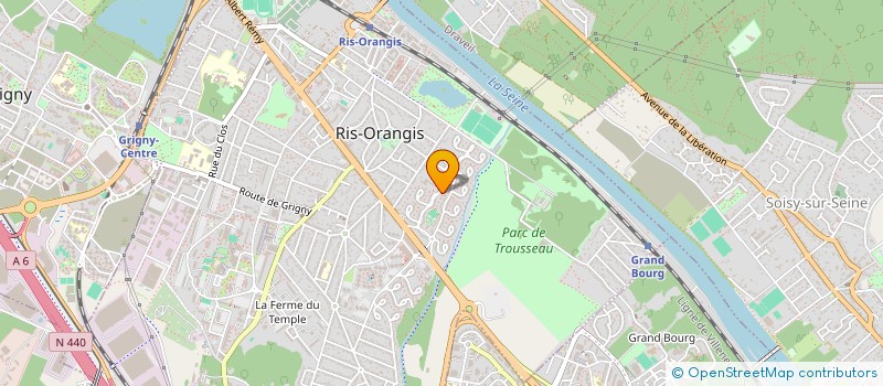 localisation de l'entreprise MONSIEUR IVAN KESER à RIS-ORANGIS