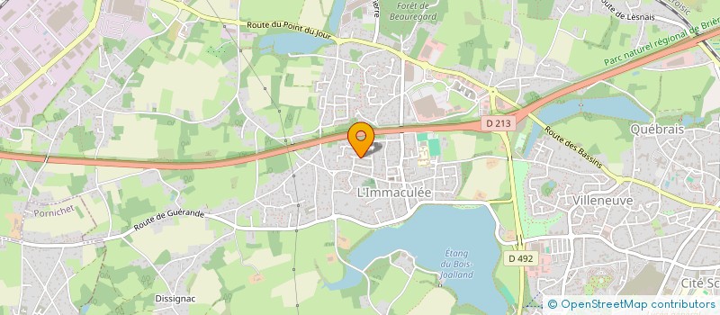 localisation de l'entreprise MONSIEUR IVAN KLARIC  SAINT-NAZAIRE