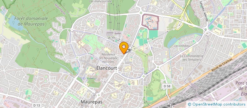 localisation de l'entreprise MONSIEUR IVAN KSHYVNYAK  ELANCOURT