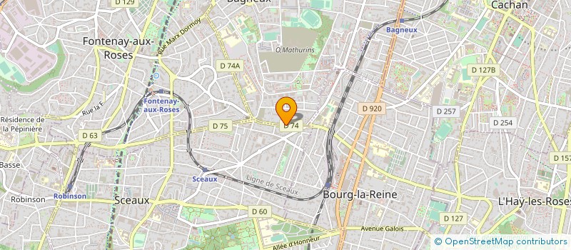 localisation de l'entreprise MONSIEUR IVAN LAFAZAN à BAGNEUX