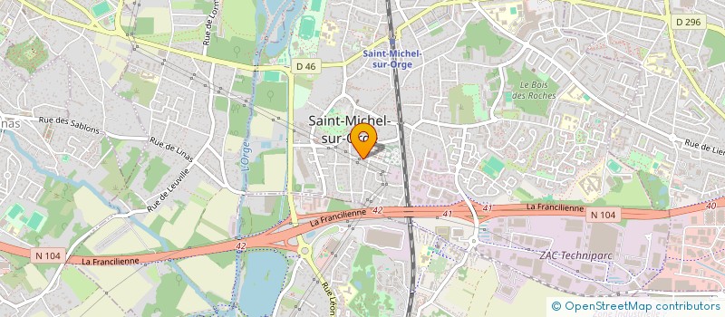 localisation de l'entreprise MONSIEUR IVAN LAPLAUD à SAINT-MICHEL-SUR-ORGE