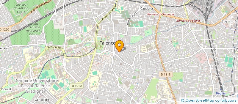 localisation de l'entreprise MONSIEUR IVAN LASSERE à TALENCE