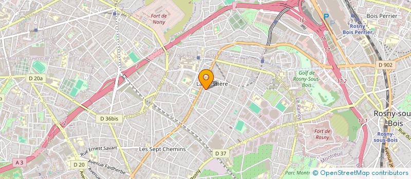 localisation de l'entreprise MONSIEUR IVAN LEE à MONTREUIL