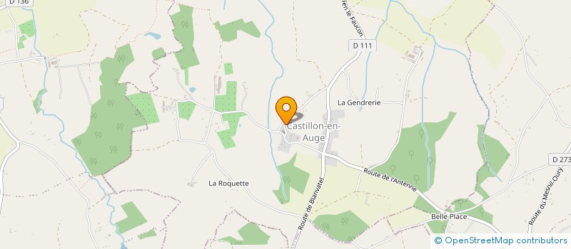 localisation de l'entreprise MONSIEUR IVAN LEMOINE à MEZIDON VALLEE D'AUGE