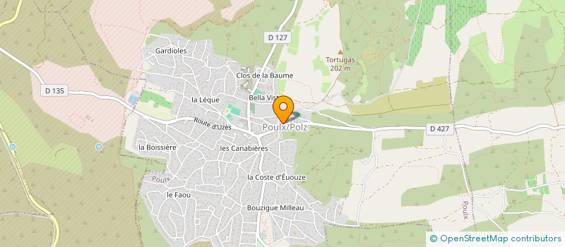 localisation de l'entreprise MONSIEUR IVAN LEON DIEGO  POULX