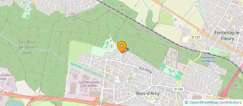 localisation de l'entreprise MONSIEUR IVAN LESHANYCH  BOIS-D'ARCY