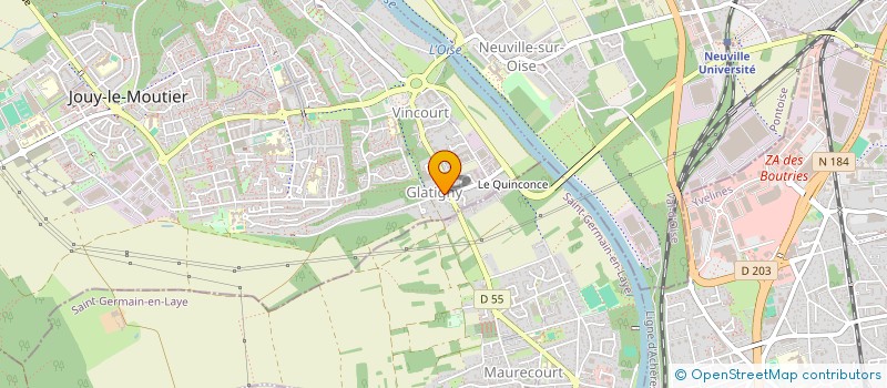 localisation de l'entreprise MONSIEUR IVAN LOISY  JOUY-LE-MOUTIER